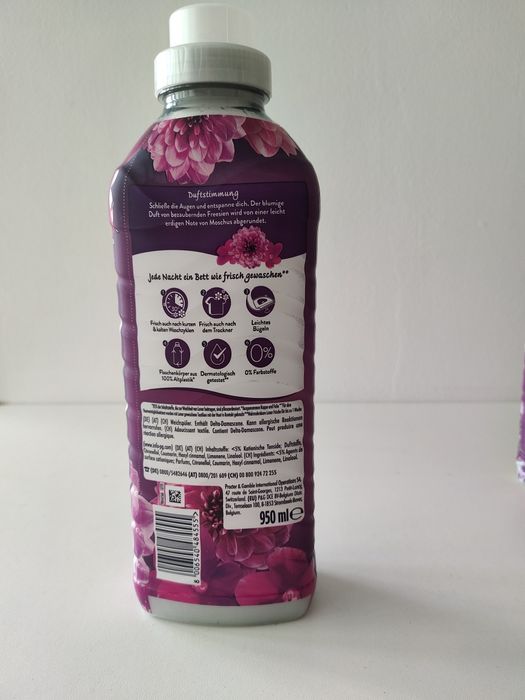 Niemiecki płyn do płukania Lenor relax, 38 płukań 950 ml