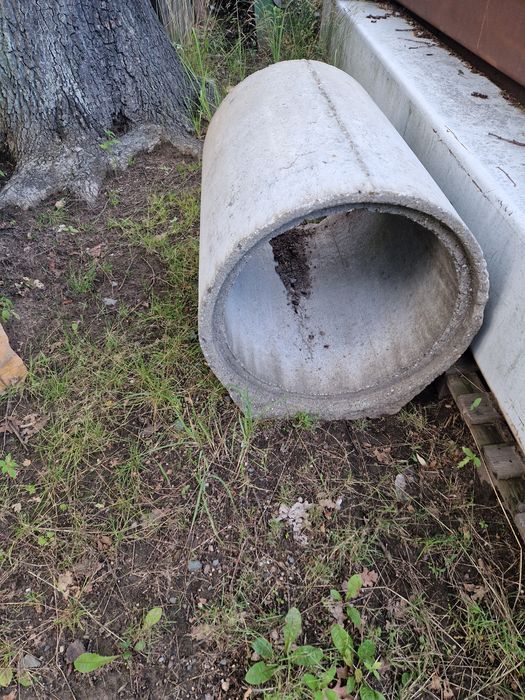 Przepust betonowy do oddania