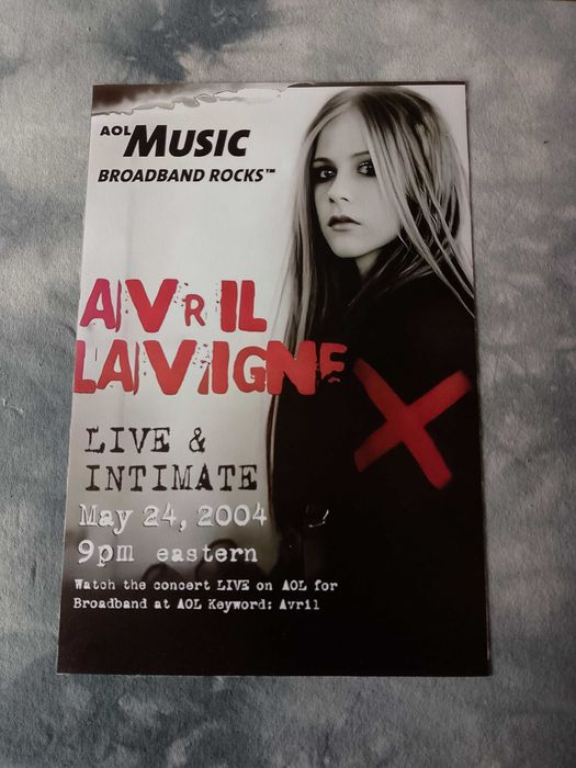 plakat na płótnie zespołu muzycznego Avril Lavigne