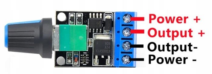 Regulator obrotów silnika PWM 10A DC 5-16V