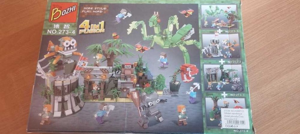 Klocki Minecraft