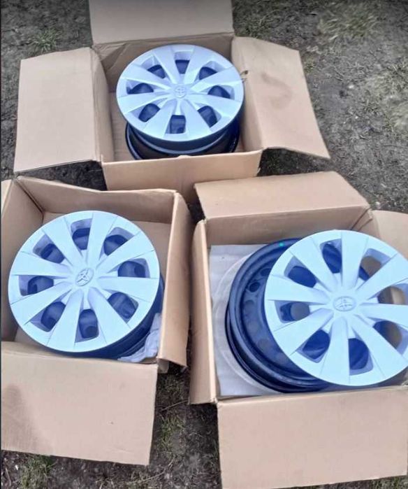 3 Koła 6,5Jx15, nowe opony 195/65R15 Bridgestone