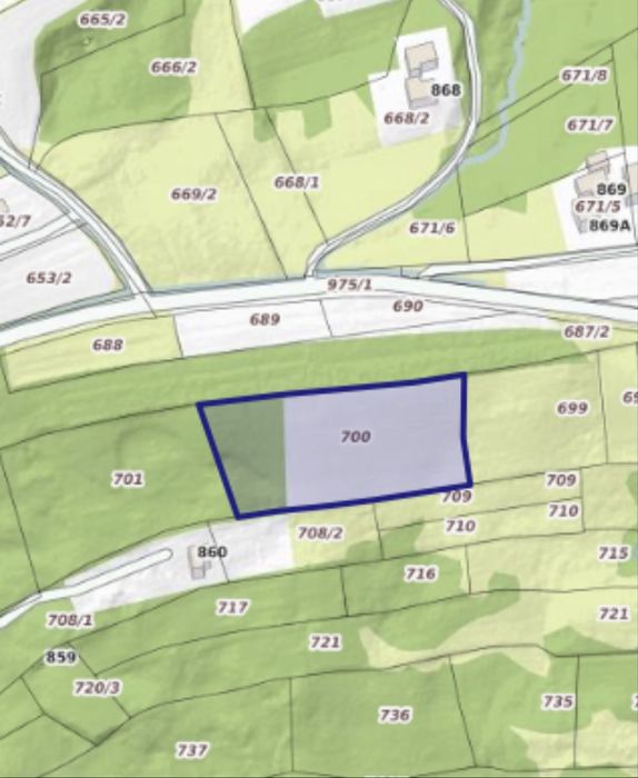 Działka 64 Ary – 2km od granic Rzeszowa, Przylasek - Widok 4