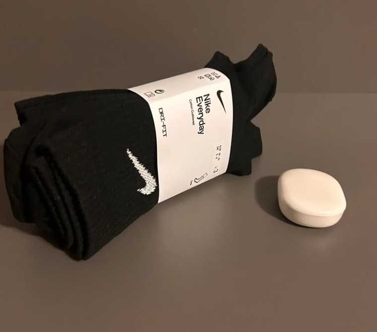 NOWE Nike Everyday skarpety białe crew 3 pak nowe