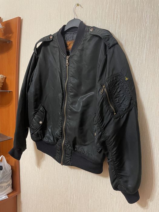 бомбер Bomber ma-1 куртка alpha industries Ma-1 бомбер вінтаж vintage