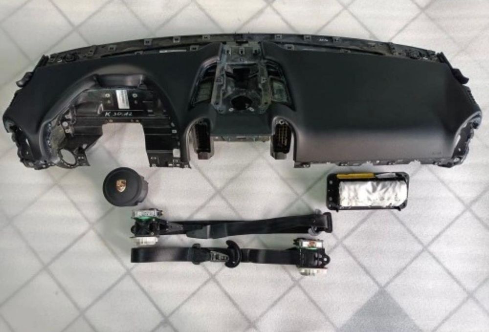 Kit de airbags, cintos de segurança e tablier para Porsche Cayenne I