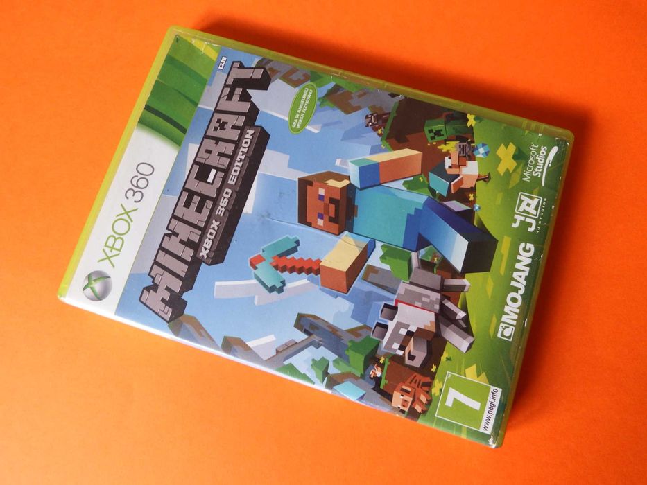 MINECRAFT XBOX 360 100% sprawna kultowy Minecraft xbox 360