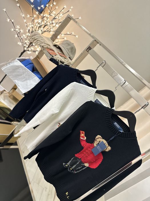 Светрики чорний/червоний/молочний унісекс НОВІ Polo Ralph Lauren