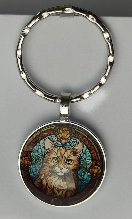 Brelok do Kluczy z Logo Kota