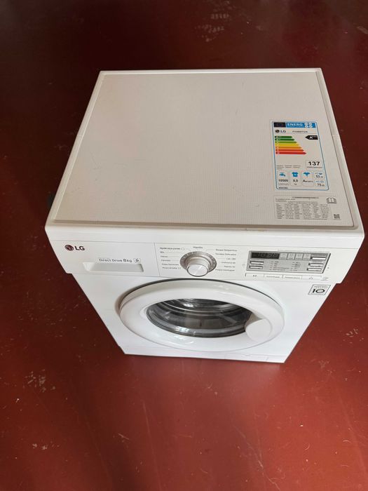 Máquina Lavar Roupa LG FH4B8TDA (8kg / 1200 RPM) - Óptimo estado