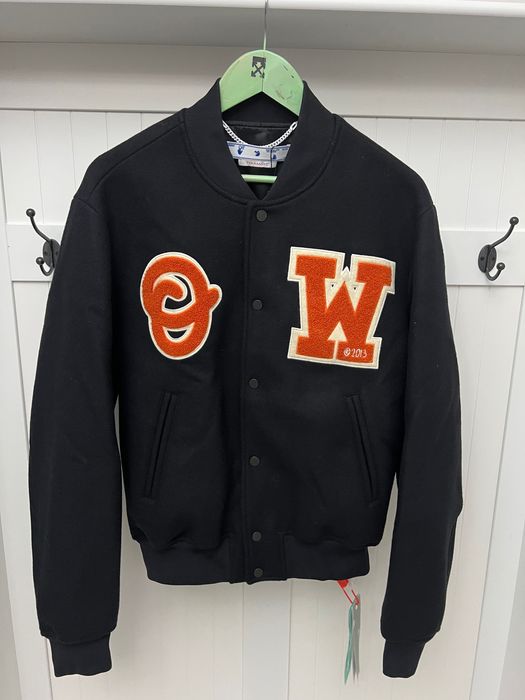 PROMO. Off White Bomber Jacket Rozmiar L.