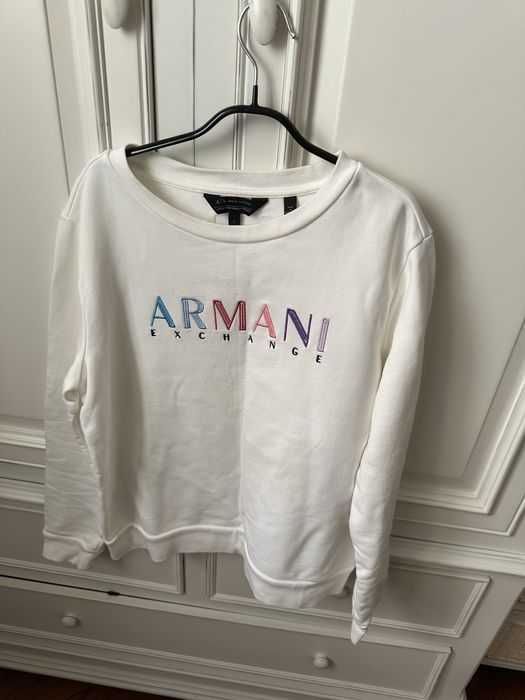 Жіночий світшот Armani Exchange (L, білий, оригінал)
