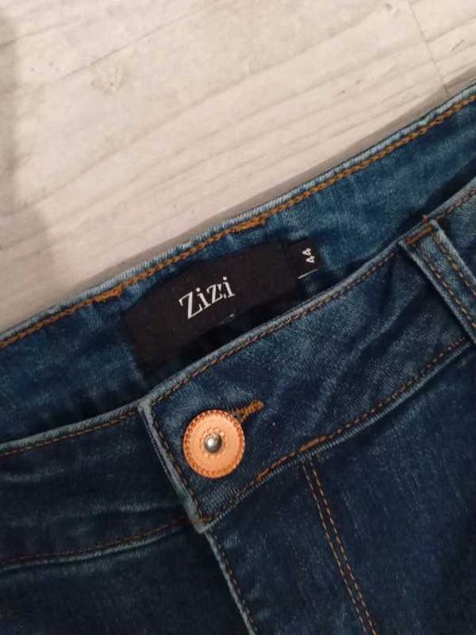 Jeansy Damskie Rybaczki Zuzzi 42 Bawełna