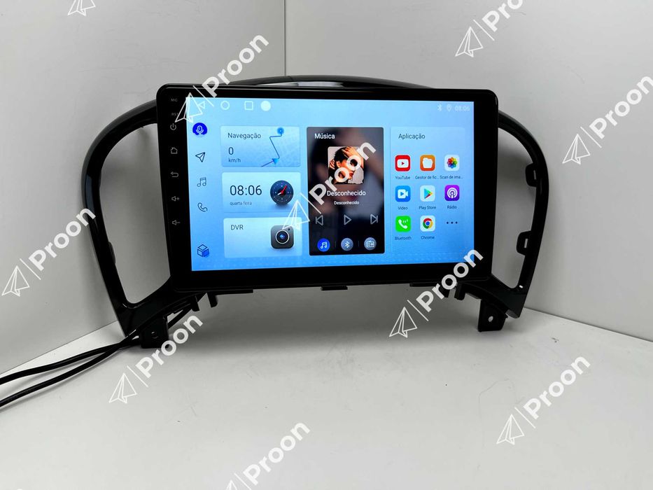 Auto Radio Nissan Juke 2Din Ano 2010 até 2014