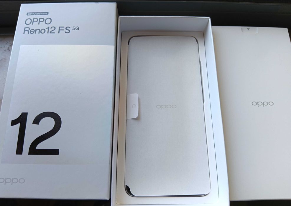 OPPO Reno 12 FS 5G Laranja 12/512 totalmente funcional, na Caixa com Fatura