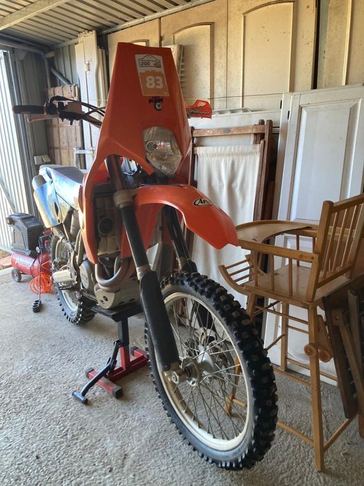KTM 400 EXC, arranque eletrico