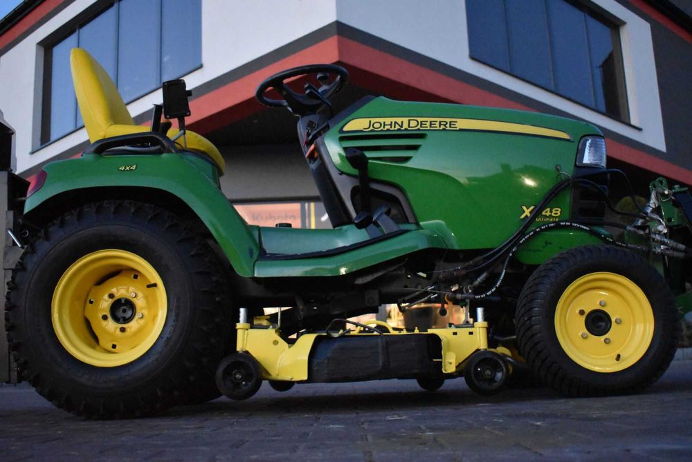 Kosiarka Traktor John Deere X748 4x4 diesel YANMAR  WOM hydraulika