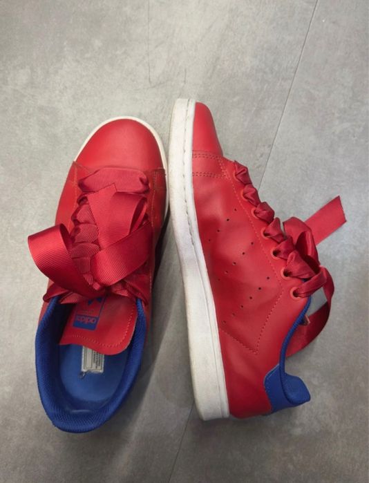 Adidas Stan Smith Red and Blue