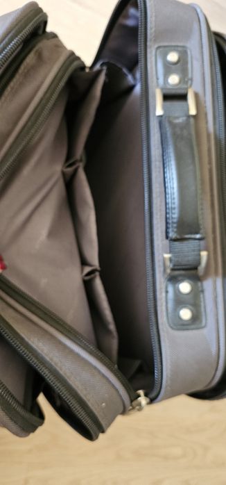 Сумка-чемодан на колесах Samsonite / Кейс-пілот для ноутбука та речей
