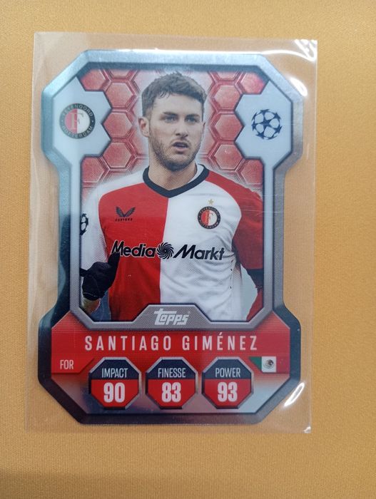 Carta Topps Shield Santiago Gimenez