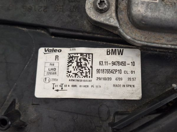 Farol Dianteiro Direito BMW Serie 2 F44