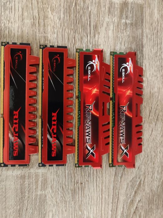 Memórias ddr3 8gb(2GBx4) ripjaw