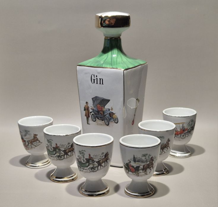 Conjunto Vintage em Porcelana ELPA de Alcobaça, meados do sec 20