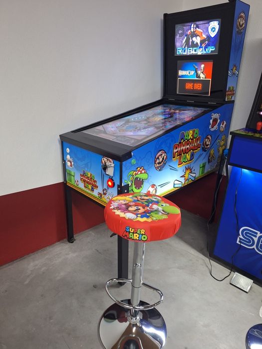 Flippers virtuais e máquinas arcade