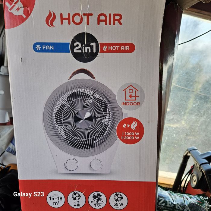 Grzejnik elektryczny,wentylator