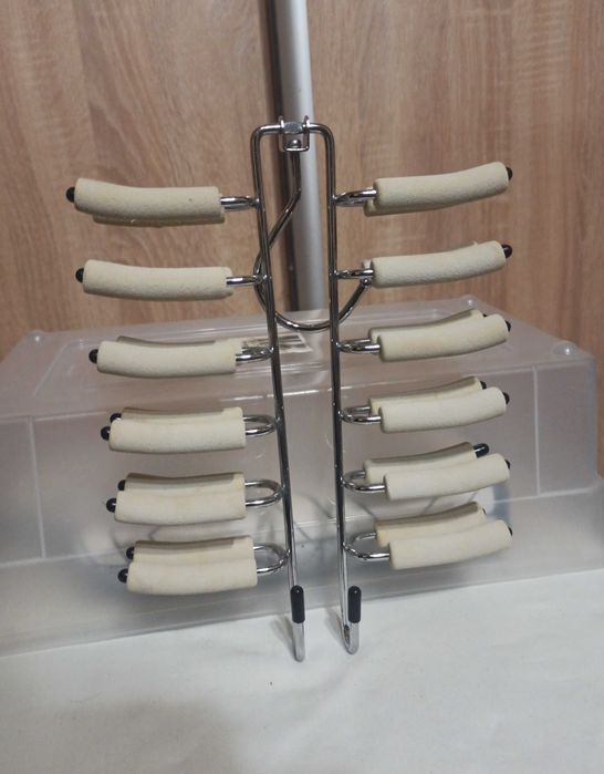 Органайзер-вешалка из нержавейки для галстуков и ремней