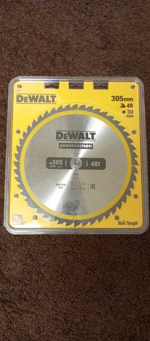 Пиляльний диск DeWALT оригінал для важких умов 305мм.