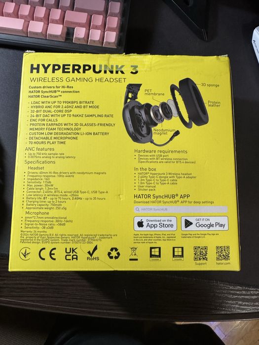 Навушники Hator Hyperpunk 3