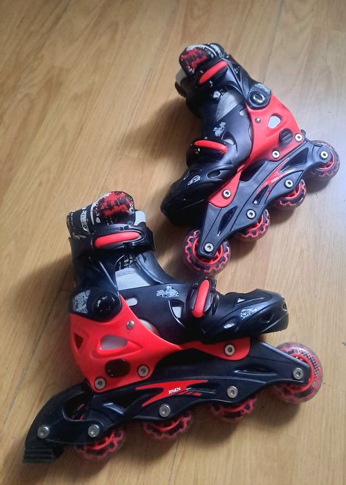 Rolki/wrotki RAVEN regulowan r. 33-36