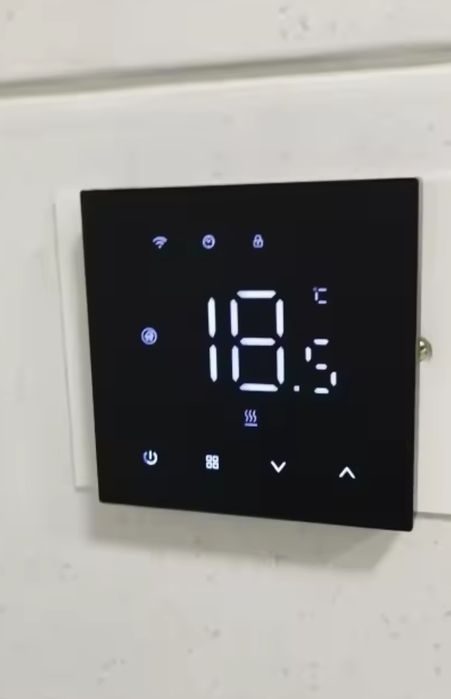 Терморегулятор WIFI білий чорний Tuya Smart Life  тепла підлога Avatto