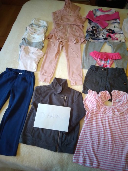 Roupa menina 3 anos