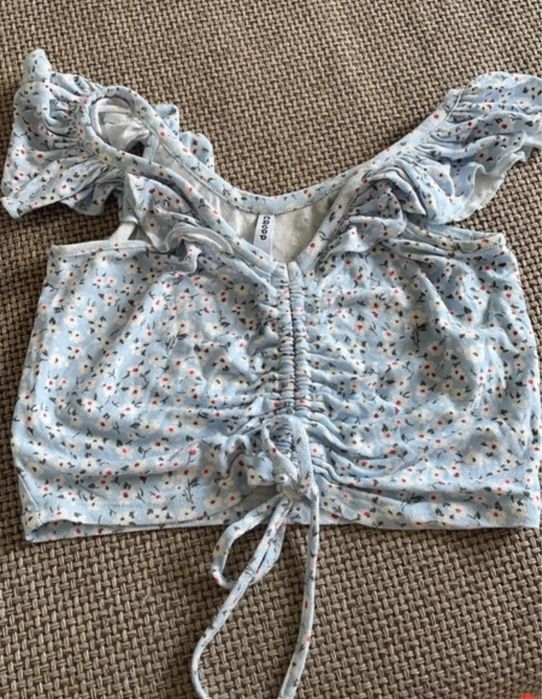 bluzka hiszpanka ściągana