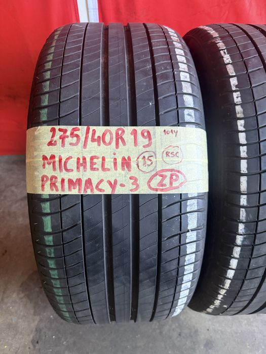 Pneus RFT 275/40/19 Michelin Impecaveis