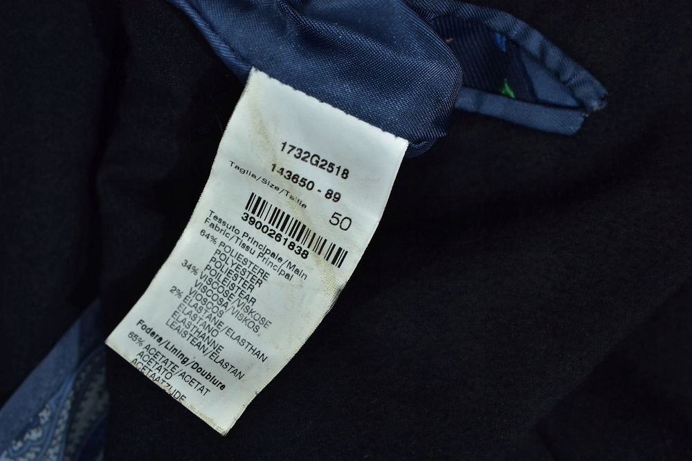 Manuel Ritz Marynarka Męska Slim Fit Blazer 50
