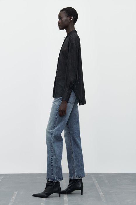 Сорочка, блуза, рубашка ZARA