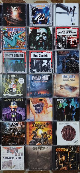 •CD Диски-5•HEAVY METAL ROCK•Компакт Диски•СД Диски •Объявление-5•