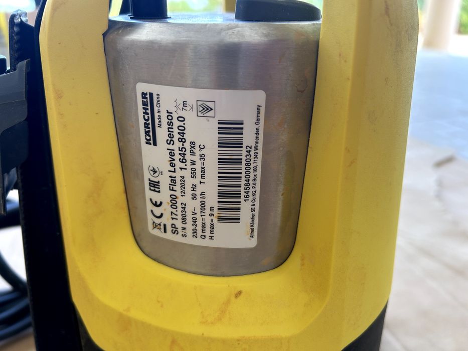 Bomba submersível Kärcher SP 17.000 Flat Level Sensor