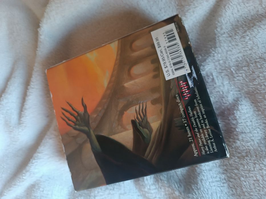 Harry Potter Deathly Hallows audiobook amerykański Jim Dale