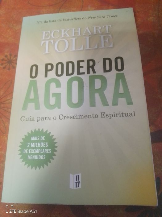 Livro - O poder do agora - didático livro