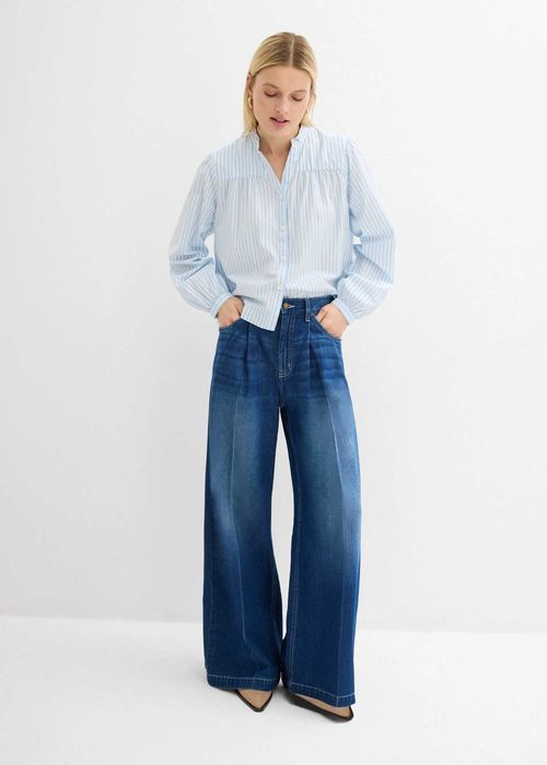 Nowe Jeansy wide leg szerokie