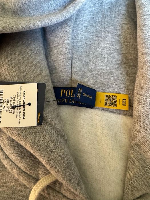 Bluza polo ralph lauren xl szara