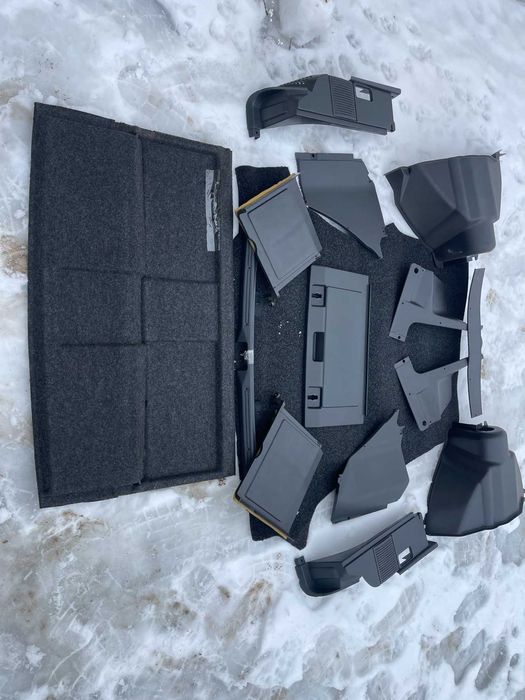 обшивка стаканов багажника ваз 2108/2109 пластик