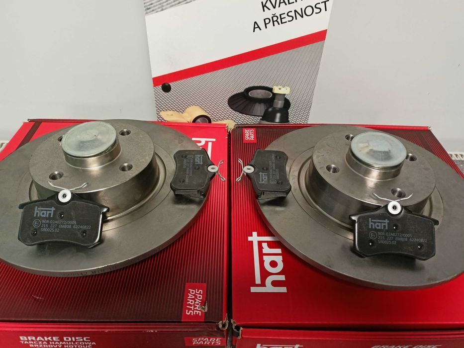 Renault Scenic 2 03- Tarcze hamulcowe tył+klocki kpl.> PROMOCJA !!!