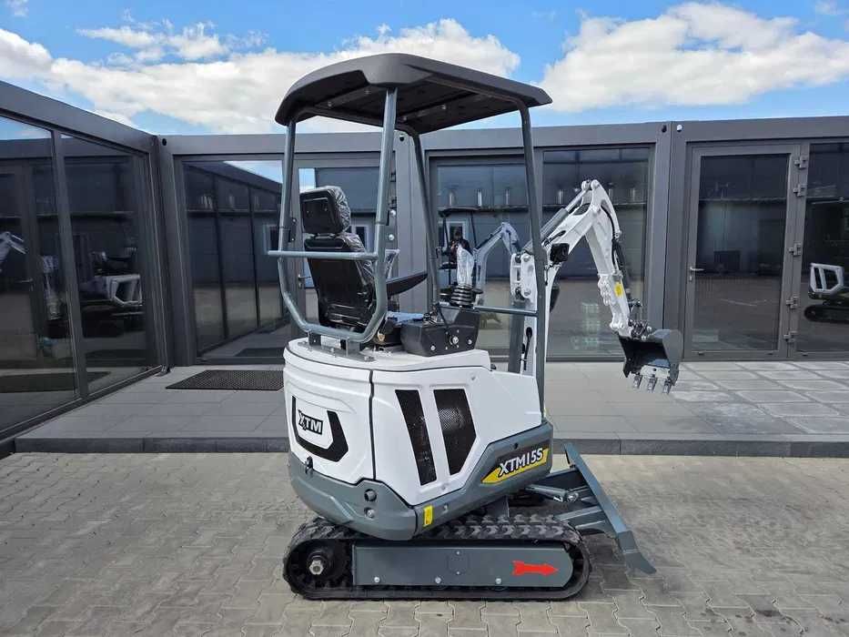 XTM X15 bez kabiny mini koparka, GWARANCJA
