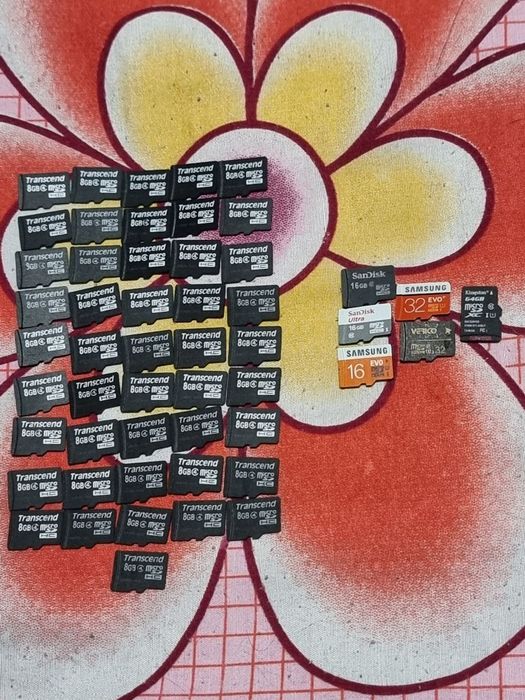 Карты памяти MicroSD от 32 мб до 256 гб