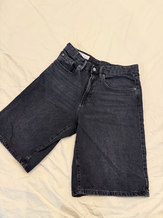 Черные шорты zara